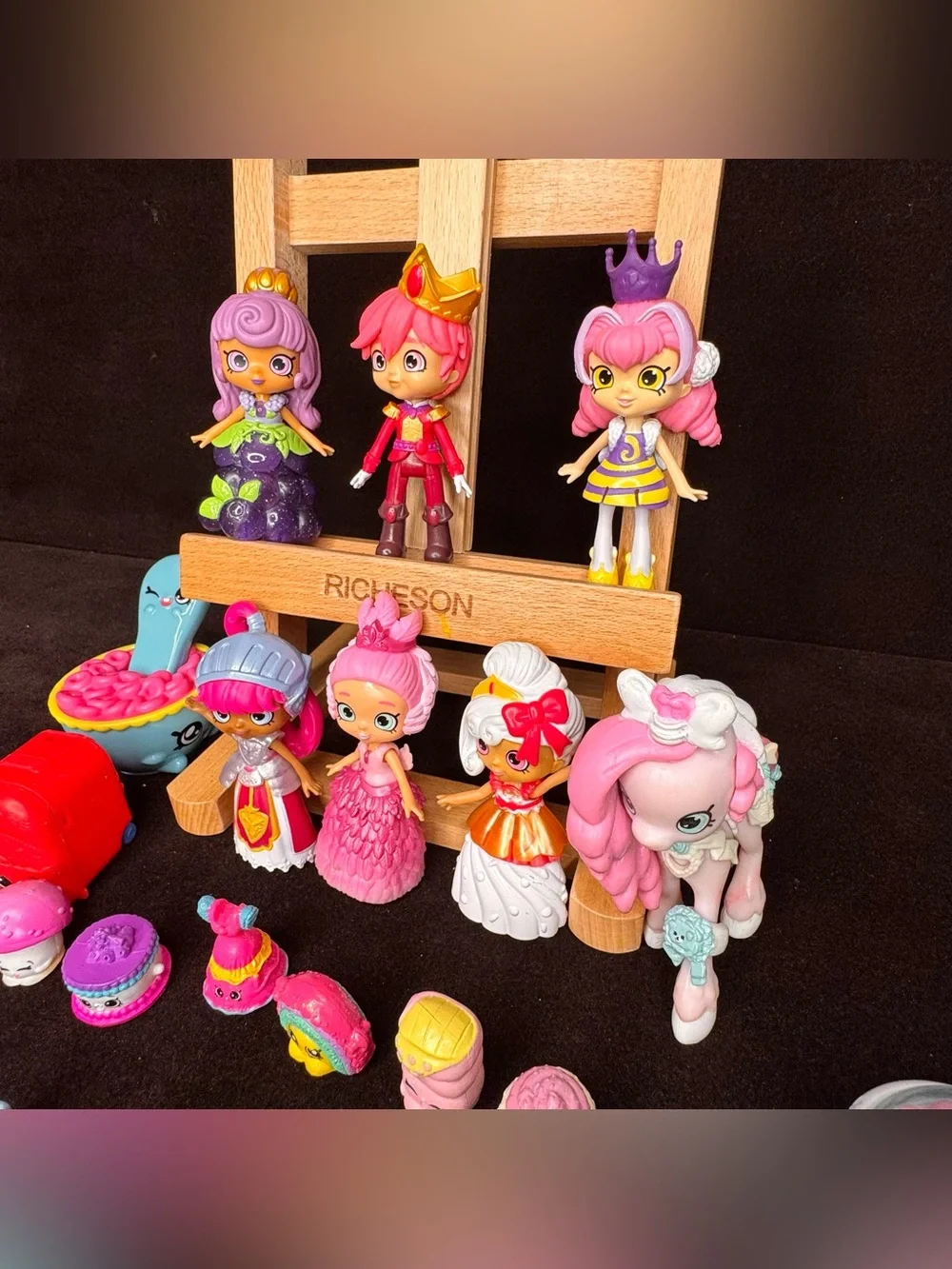 Huge Shopkins Lot Lil Shoppies Dolls Furniture Accessories Figures Mini Toy Lot